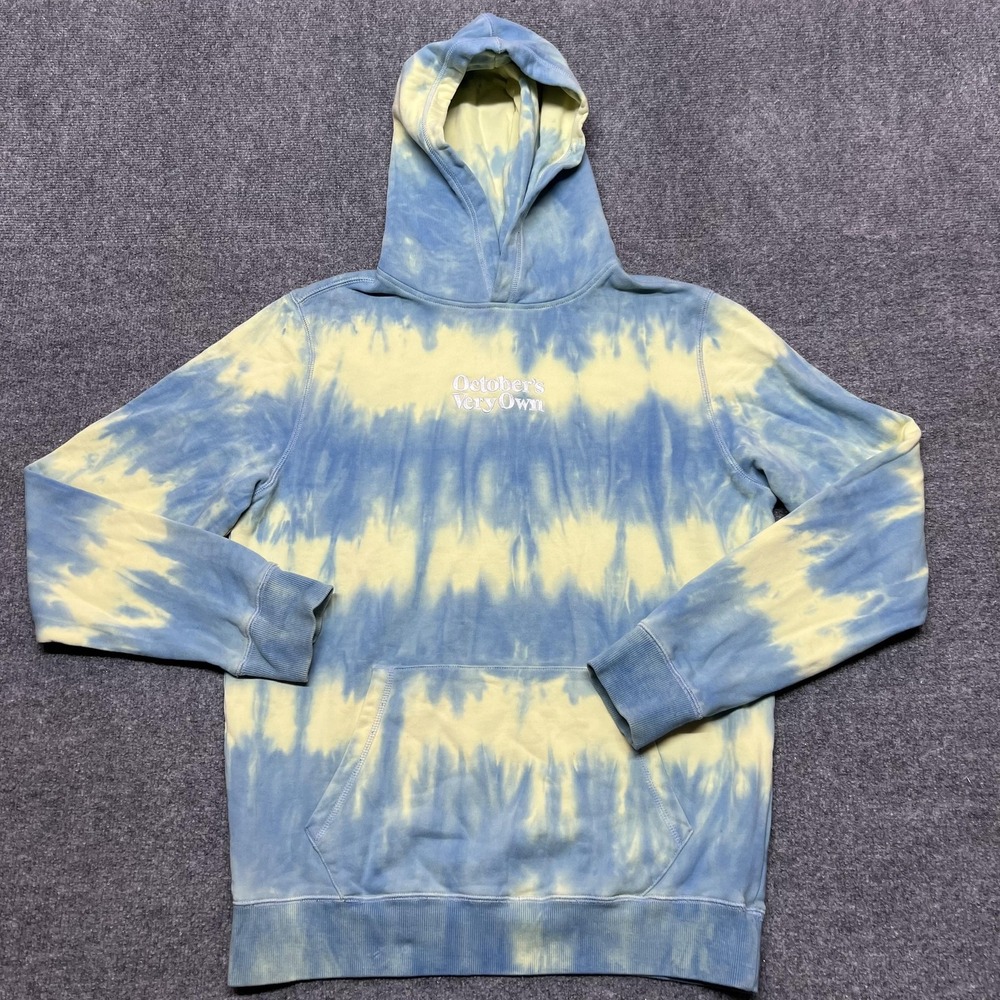 October's Very Own Hoodie Mens Medium Tie Dye Pullover OVO Drake Owl